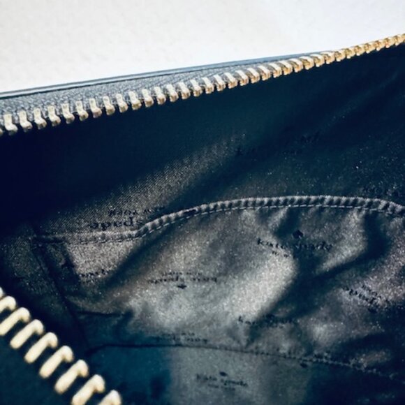 👜 Kate Spade Sadie Large Crossbody • Black Saffiano Leather • NWT • Classic! - Picture 8 of 9